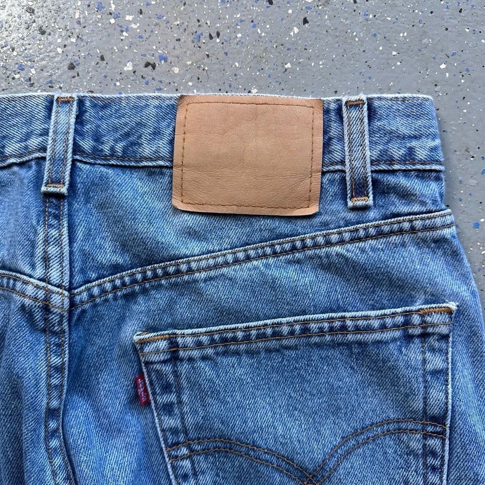 Levi's VTg 90s 501 Denim Jeans 32x30 Blue Straight Leg Five Pocket - Picture 3 of 6